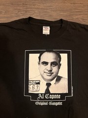 Vintage 2004 Fashion Victim Al Capone Original Gangster Size XL T-Shirt Y2k