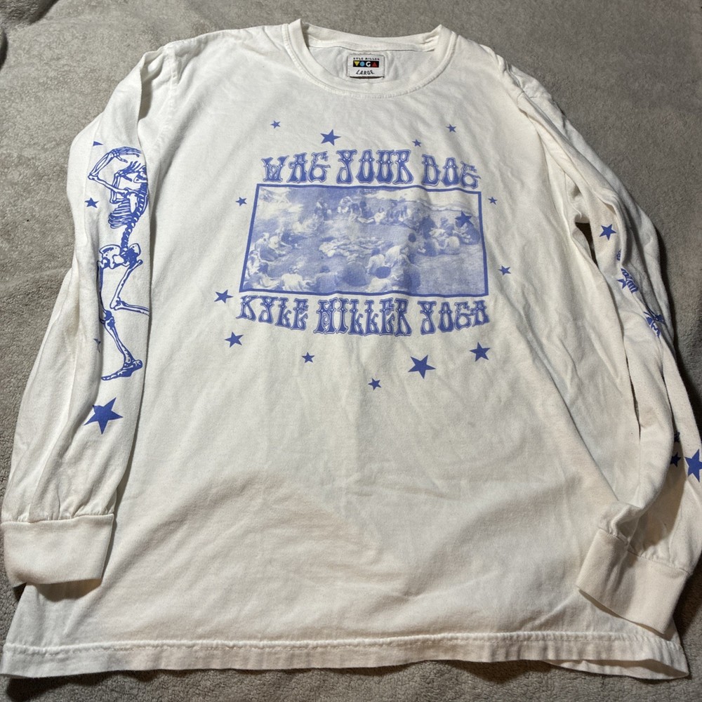 Kyle Miller Yoga Tee Shirts LA Made Gothic Size L