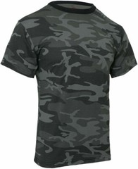 JANUARY SALE!!! Camo T-Shirt Tactical Tee Short Sleeve Military Army ROTHCO