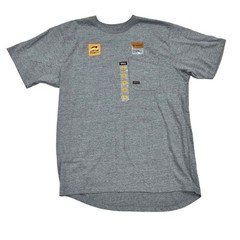 Ariat Rebar Cotton Strong Mexican Pride Graphic Tee Men L Heather Gray NWOT