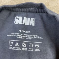Slam T-Shirt Men Sz XL All-Star’25 Graphic Tee Crewneck Gray Short Sleeve