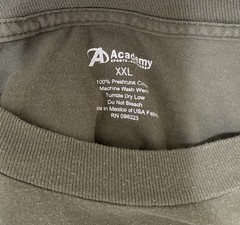 Academy Sports Armed Forces Short Sleeve T Shirt Army Green XXL