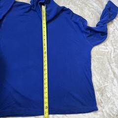 JOHN ASHFORD Men”S Blue Long Sleeve cotton turtleneck shirt size XL