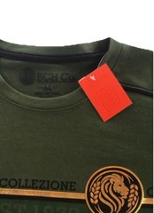 Men’s Bucheli Long Sleeve T Shirt,Italian Style,Cotton, Stretch S M XL….A9.A