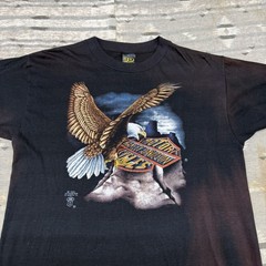 Vintage 80s Harley Davidson Shirt 3d Emblem Size XL