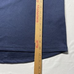 Wrangler Workwear Base Layer T-Shirt Mens XL Blue Zip Pocket Thermal Long Sleeve