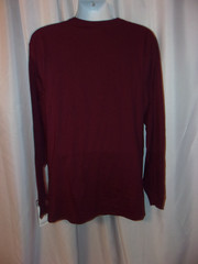 NWT RUSSEL ATHLETIC Maroon Long Sleeve Dri Power T Shirt SIZE 3XL