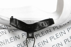 Philipp Plein Men’s White Short Sleeve Logo Print Crewneck T-Shirt US 2XL IT 56