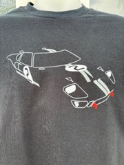 1966 Le Mans 24 Hours race winning Ford GT40 Mark II T-Shirt. Bruce McLaren 50th