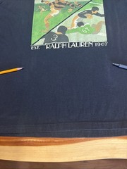 Vtg 90’s Polo Sport Ralph Lauren Sportsman Rugby Graphic T-shirt Large Excellent