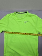 Nike Mens Green Dri-FIT Short Sleeve T-Shirt Regular Polyester Crewneck