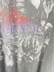 Truffle Shuffle Size L Grey Vintage Style Wash Fade The Dark Crystal T Shirt