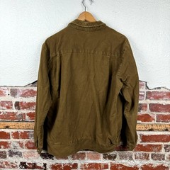 Bow n Arrow Sportswear Shirt Size XL Brown Lace Up Pullover Western Atomic 50s