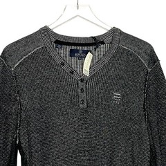 Buffalo David Bitton XL NEW Warenty Thermal Henley Long Sleeve Shirt Waffle