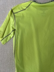 Nike Pro Combat Men’s Compression Training Short Sleeve T-Shirt Volt Yellow Sz M