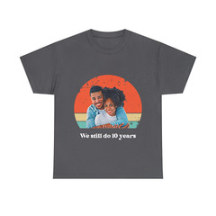 Customise Your Own Photo Unisex T-shirt – Retro Vintage Style