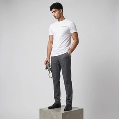 Palm Angels PLA1UMBTS01BI Mens T-Shirt Bipack White 2-Piece Set