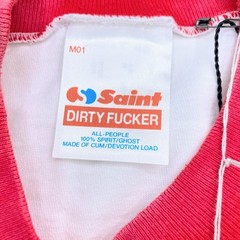 Saint Mxxxxxx SS T-Shirt I Love Saint White