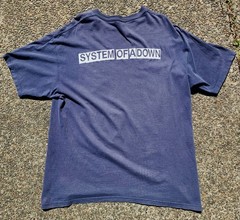 1999 Vintage SOAD System Of A Down Mushroom Cloud Shirt Nu Metal 90s Mall Goth