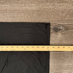 Uniqlo T-Shirt Mens L Black AIRism Short Sleeve Crew Neck Stretch Active