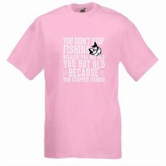 Fishing Fish Trout Old Novelty T Shirt Various Colours And Sizes