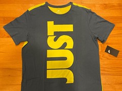 Nike “Just Do It.” Front/Back T-Shirt Multi-Colors Men’s Size: Large (L) NWT