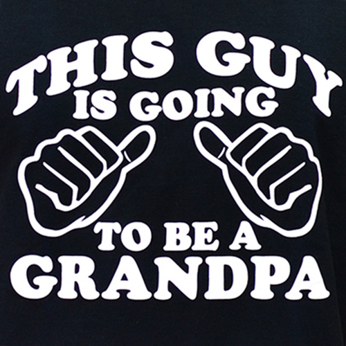 THIS GUY is GOING to be a GRANDPA Fathers Day gift Funny Pregnancy gpa T-Shirt