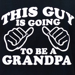 THIS GUY is GOING to be a GRANDPA Fathers Day gift Funny Pregnancy gpa T-Shirt
