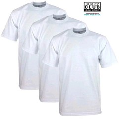 3 PACK PRO CLUB MENS HEAVYWEIGHT TEE SHIRT PLAIN SHORTH SLEEVE PROCLUB M – L