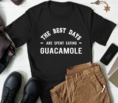 Guacamole Lover T-shirt Eating Avocado Funny Guacamole Eater Gifts Men & Women