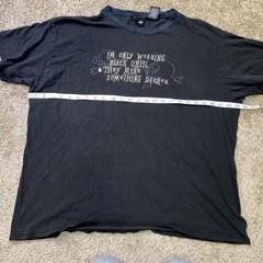 No Boundaries Shirt Mens XL Black Im Only Wearing Black Skull Graphic Tee