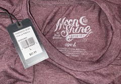 NWT Men’s Brad Paisley Moon Shine Spirit Viva La Tequila T-shirt Burgundy Large