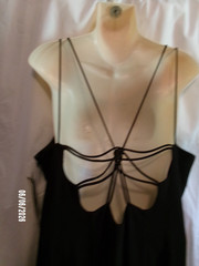 NWT Women’s Plus Size 18 Long Black Sleeveless Cocktail Formal Dress Randy May
