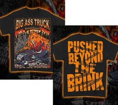Big Ass Truck Pushed Beyond The Brink 2-Sided Vans Warped Tour T-Shirt