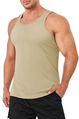 Mens Gym Workout Tank Tops Sleeveless Muscel T-Shirt Bodybuilding Fitness Shirts