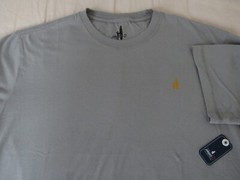 Johnnie-O “Sunset” S/S T-Shirt, NWT – Men’s L + XL – Grey, $52