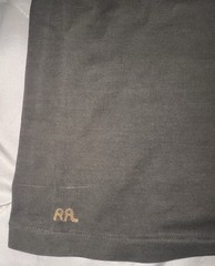 RRL Double RL Ralph Lauren Crew Neck T Shirt Size L Color Black