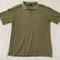 Richer Poorer Polo Shirt Men Olive Green Soft Feel LARGE golf Urban Classy Comfy