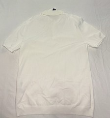 H&M Regular Fit Ribbed Polo Shirt Size Small