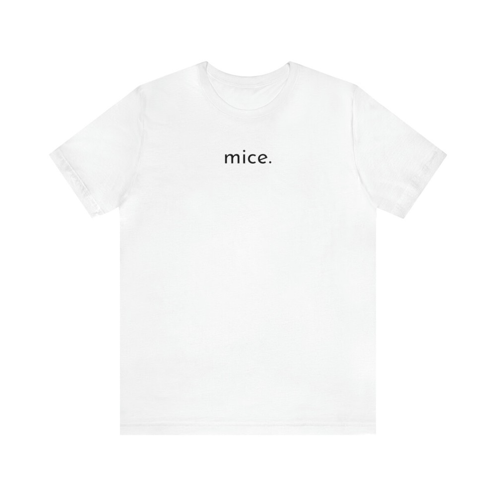 mice, Kurzarm, geschenk, maus, Herren T-Shirt Unisex Jersey