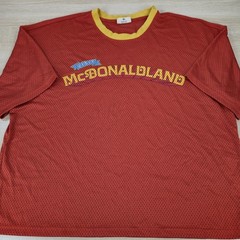 Men’s 2XL Pacsun McDonaldland Trip Short Sleeve Jersey Mesh Double Sided Graphic