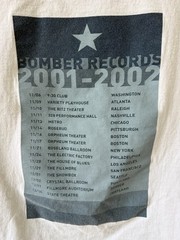 Vtg Y2K Dispatch Tour T Shirt Men’s Large Band Indie Bomber Records 2002