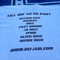 RARE DEF JAM 2000 WE ARE HIP-HOP TIL DEF DO US PART TEE MENS XL