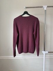 Men Rare Designer Menswear Streetwear Topman London Slim Fit Sweater Size L