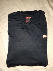 Prozis Men’s Hot Rod Long Sleeve Flame Graphic T-Shirt Tee Black Size Large