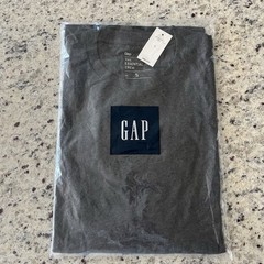 GAP The Essential Crew Men’s Long Sleeve Crew Neck T-Shirt Lot 2 S Gray