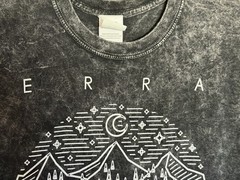 Erra – Jellyfish Colortone Men’s Large Band T-Shirt Metalcore Acid Wash LG