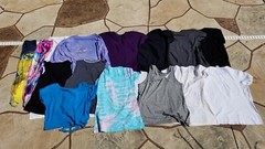 Womens Disney T Shirt 12 Lot Medium Sleeping Beauty Aladdin Princess w/ Leggings