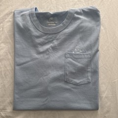 Nike Men’s Heavyweight Pocket Tee – Sky Blue – Size Large – NWT