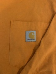 Carhartt Men’s Long Sleeve T-Shirt High Visibility Size Small
